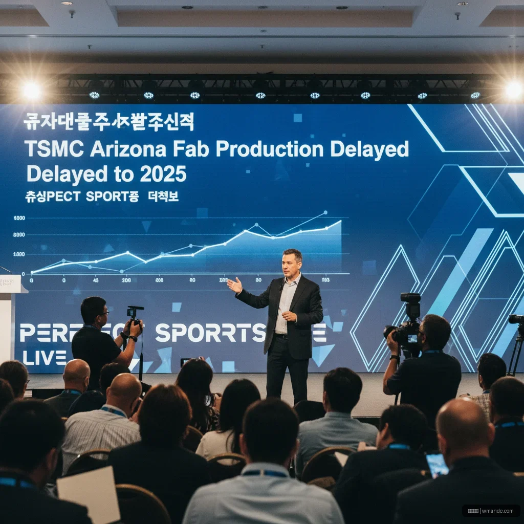 完美体育 - 完美体育解析：台积电亚利桑那工厂量产计划延迟至2025年 - 配图1